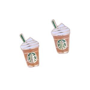 Frappuccino‎ Stud Earrings